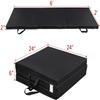 Nova Microdermabrasion Folding Gymnastics Mat with Handles - Tri-Fold Exercise Panel for MMA, Yoga, Stretching, and Fitness (6'x2'x2', No-Slip) view 4