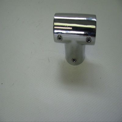 296090 Sea-Dog Line One (1) 90 Rail Tee Zinc Chrome Plated 7/8" Tube OD SURPLUS 132-2028