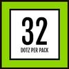 Golfdotz - USGA Rule Conforming Golf Ball Markers, Golf Ball Stickers for Marking Balls, No More Smearing from Stamps, Gifts for Golfers, Dads, and Retirees, (Penguin; 32-Count) view 4