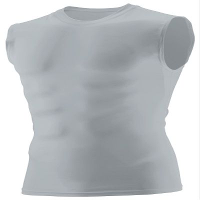 Augusta Sportswear Men's 2602, Silver, X-Large