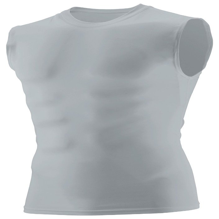 Augusta Sportswear Men's 2602, Silver, X-Large