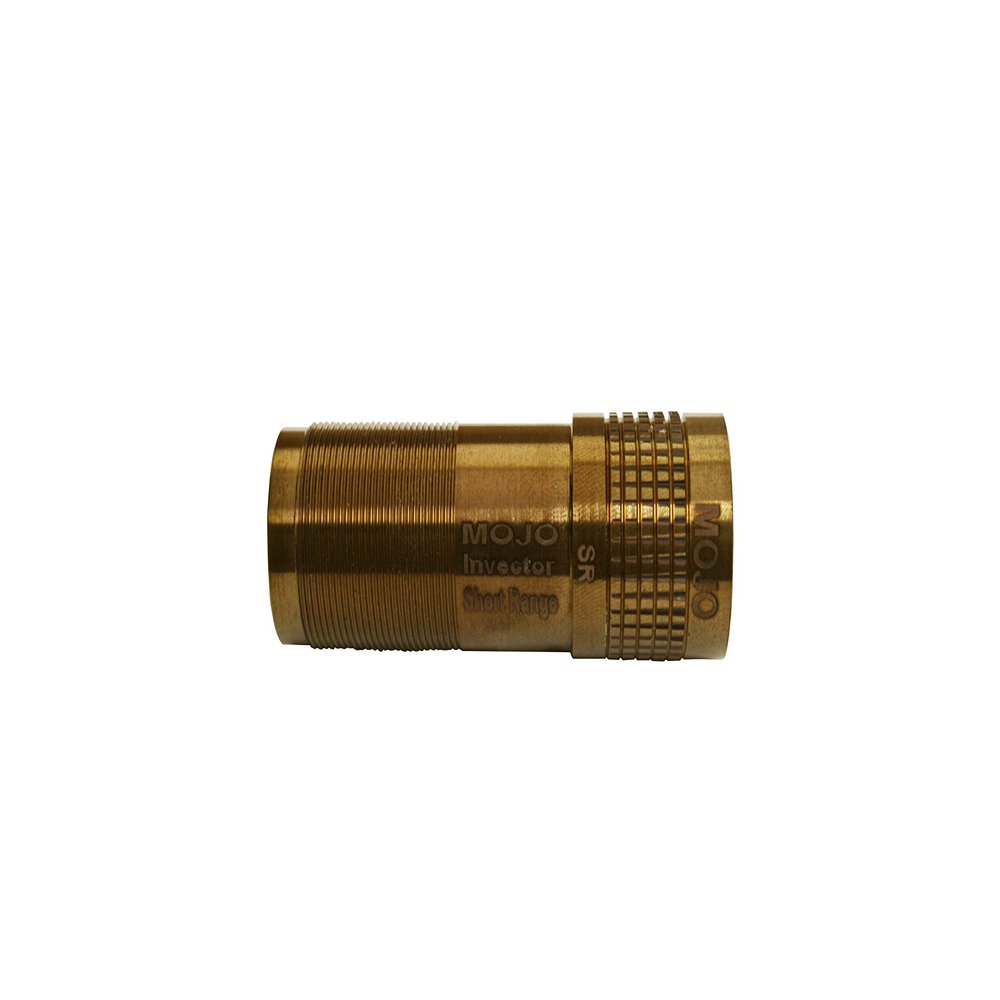 MOJO Outdoors Fatal Shot Custom Waterfowl 12 Gauge Choke Tube, Hunting Accesories, Browning Invector, Short Range,Gold,FS103S