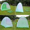 9.8Ft Golf Hitting Nets with One Free 4.1 x 3.2 Ft Hitting Mat (Green) view 2
