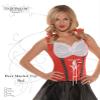 UNDERWRAPS Womens Beer Maiden Top - Red S view 2