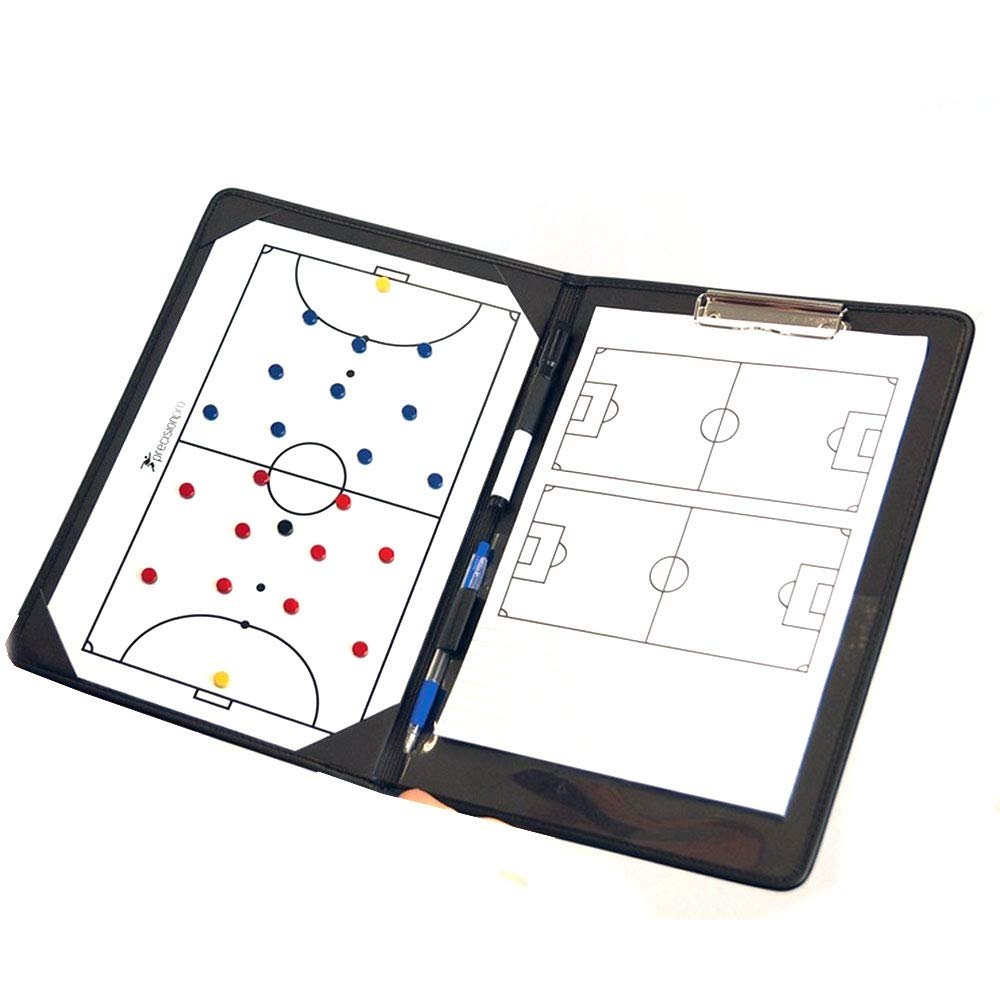 Precision Pro Futsal Coaches Tactic Folder, Black, one Size, K-REY-TR825