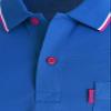 BCPOLO Men's Polo Shirt 1 Chest Pocket Dri Fit Athletic Polo Shirt Short Sleeve Various Polo Shirt Blue-S (Asia-L) view 4