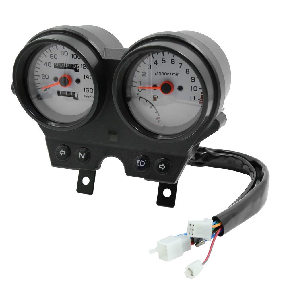 uxcell 0-160km/h Odometer Tachometer Speedometer Cluster for EN