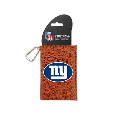 NFL New York Giants Classic Football ID Holder, One Size, Brown