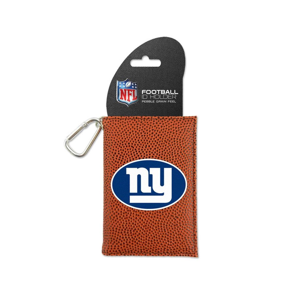 NFL New York Giants Classic Football ID Holder, One Size, Brown