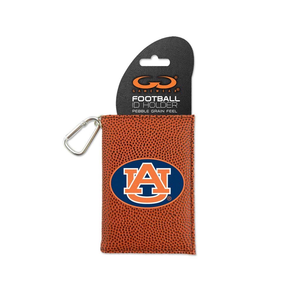 NCAA Auburn Tigers Classic Football ID Holder, One Size, Brown