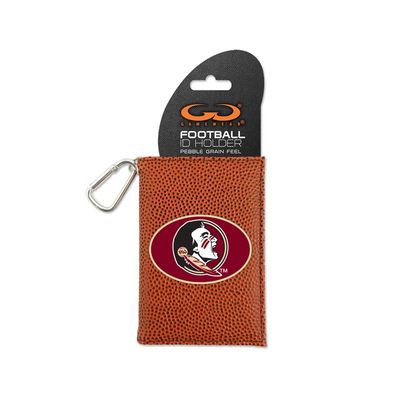 NCAA Florida State Seminoles Classic Football ID Holder, One Size, Brown