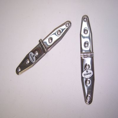 201136 Sea-Dog Line Pair (2) of Stainless Steel Strap Hinges 6-1/8" SURPLUS 132-1803