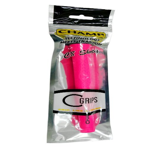 Champ C8 Shorty Grip 60ROUND Golf Grip, No Backline, Pink