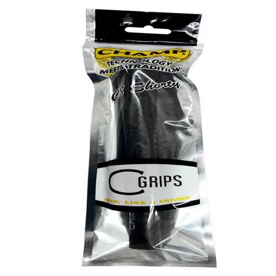 CHAMP C8 SHORTY GRIP 60RIB Golf Grip, With Backline, Black