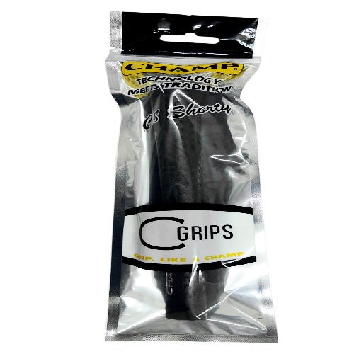 CHAMP C8 SHORTY GRIP 60RIB Golf Grip, With Backline, Black