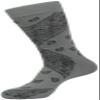 Men's Bandana Casual Crew Socks(Sock Size:9-13, Grey) view 2
