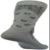 Men's Bandana Casual Crew Socks(Sock Size:9-13, Grey) view 3