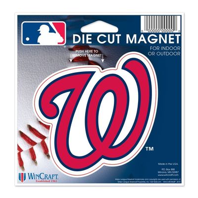 MLB Washington Nationals Die Cut Magnet, 4.5" x 6"