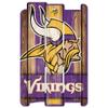 NFL Minnesota Vikings Wood Fence Sign, Black view 1