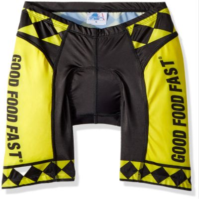 Adrenaline Promotions NCAA Youngstown State Penguins Men's Cycling Shorts, XX-Large, Yellow/Black