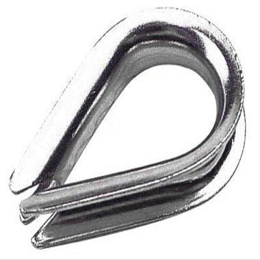 171206 Sea-Dog Line Stainless Steel Light Duty 1/4" Thimble Rigging Hardware SURPLUS 132-3129