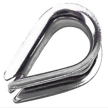 171206 Sea-Dog Line Stainless Steel Light Duty 1/4" Thimble Rigging Hardware SURPLUS 132-3129