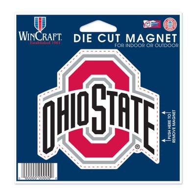 NCAA Ohio State University Die Cut Magnet, 4.5" x 6"