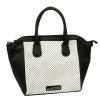Rock Rebel Perforated Star Tote White view 1