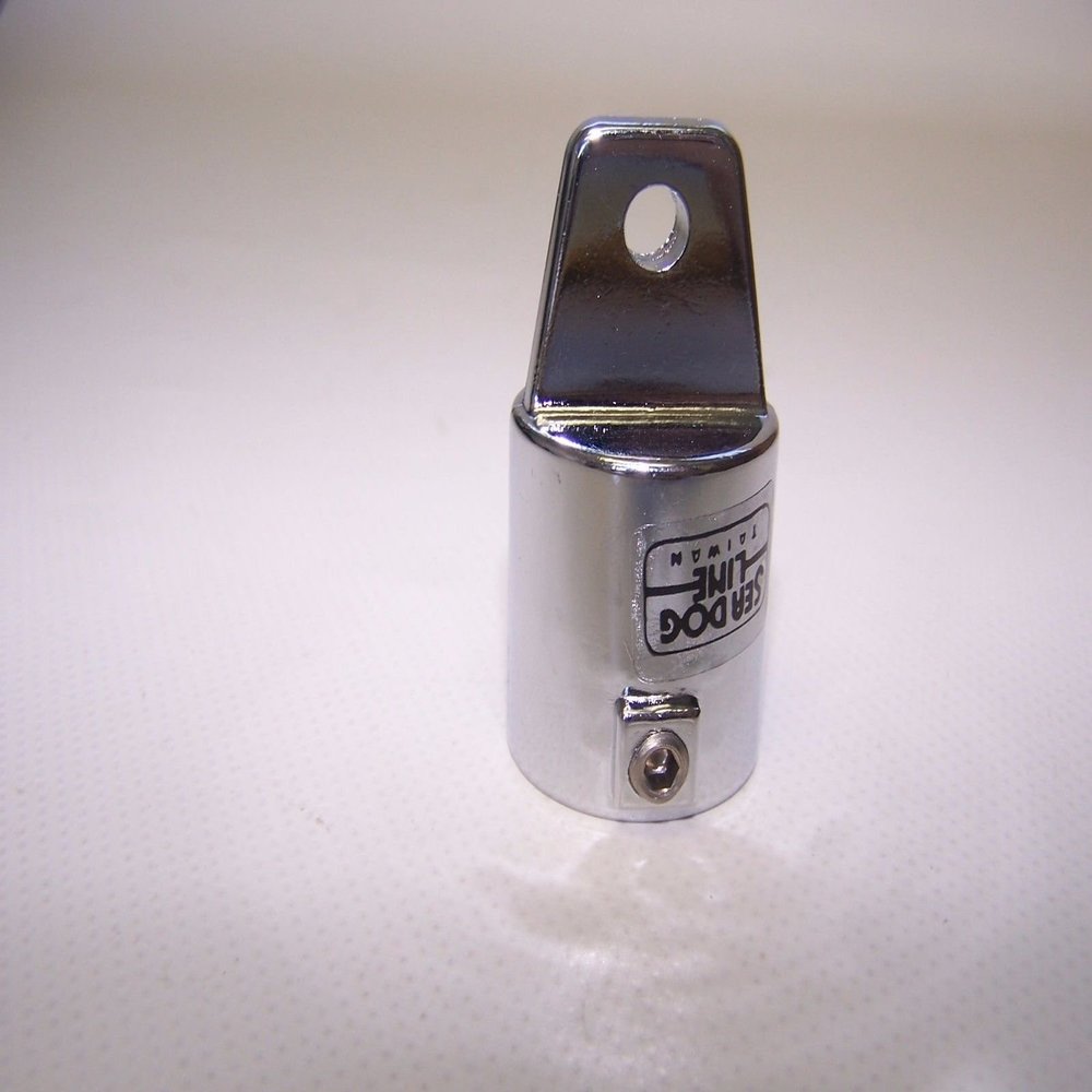 276100 Sea-Dog Line Top Fitting Top Cap Bimini 7/8" Inch Zinc Chrome SURPLUS 132-2561