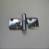204278 Sea-Dog line Pair (2) Take Apart Hinge Brass Chrome Plated 3-7/8" Surplus 132-1304 view 1