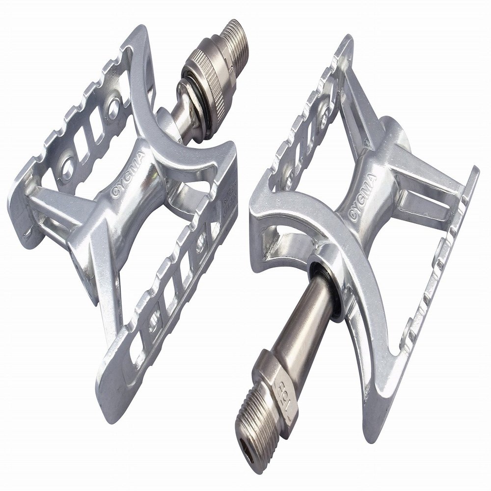 MKS CYGMA OneSideEzy Bicycle Pedal, Silver