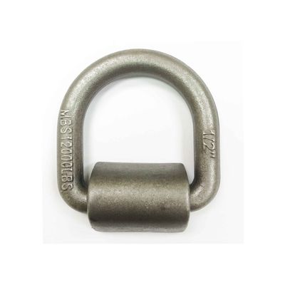 LIBRA Set of 4 Weld-on 1/2" Forged D-Rings for Trailer, Truck, Tie-Down Ring-27011
