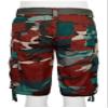 Guytalk Men's Camo Cargo Military Short RED 32 view 3