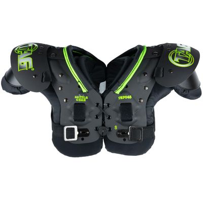 TAG Battle Gear II Youth Football Shoulder Pad TSP45 (T-Hook Lockdown Side Strap) X-Small