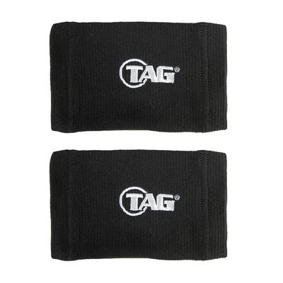 TAG Youth Wrist Coach - Single Window Size 3.75" x 2" - Baseball Soccer Football Play Coach Playbook Quarterback Wristband - 1 Count - Black