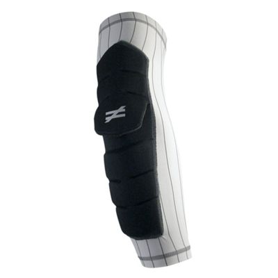 Unequal Baseball Battlelayer Blastweight Elbow Guard - Pinstripe White-Black - Adult