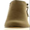 Adriana Juniper-55 Women's Chunky Heel Fringe Zipper Closure Ankle Booties,Beige,7.5 view 3