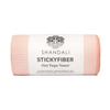 Shandali Hot Yoga Towel - Stickyfiber Yoga Towel - Mat-Sized, Microfiber, Silicone Backed, Super Absorbent, Anti-Slip, 24" x 72" - Bikram Yoga - Exercise, Fitness, Pilates - Sakura Pink view 1