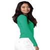 Adar Uniforms Adar Underscrubs for Women - Long Sleeve Underscrub Comfort Tee - 2900 - Spearmint - 3X view 3