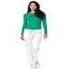 Adar Uniforms Adar Underscrubs for Women - Long Sleeve Underscrub Comfort Tee - 2900 - Spearmint - 3X view 4