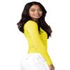 Adar Underscrubs for Women - Long Sleeve Underscrub Comfort Tee - 2900 - Citron - S view 3