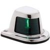 Attwood 1-Mile Deck Mount, Green Sidelight - 12V - Stainless Steel Housing view 1