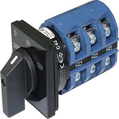 Blue Sea 9019 Switch, AC 240VAC 63A OFF Plus2 Positions