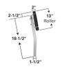 Extreme Max 3005.3825 Side Mount Roller Guide-On System view 2