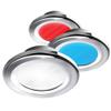 i2Systems Apeiron A3120 Screw Mount Light - Red, Cool White & Blue - Chrome Finish view 1