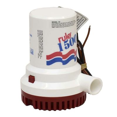 PUMP BILGE 1500GPH 12VDC