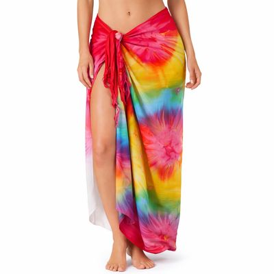 INGEAR Sarong Bathing Suit Cover Up for Women  Long Pareo Beach Wraps, Swimsuit Coverup Skirt, Stylish Bikini Cover Up