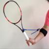 Tennis Swing Wrist Training Aid for Forehands, Backhands, Volleys and Serves - PermaWrist view 1
