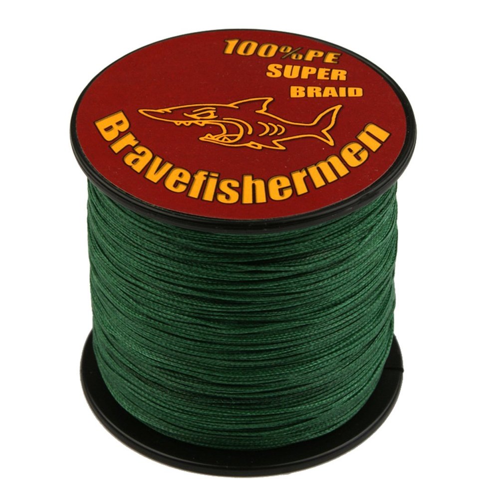 Braided Fishing Line 4 Strands Super Strong PE Fishing Wire 1000M/1093Yards Abrasion Resistant Braided Lines Zero Stretch-Small Diameter Fishing Thread