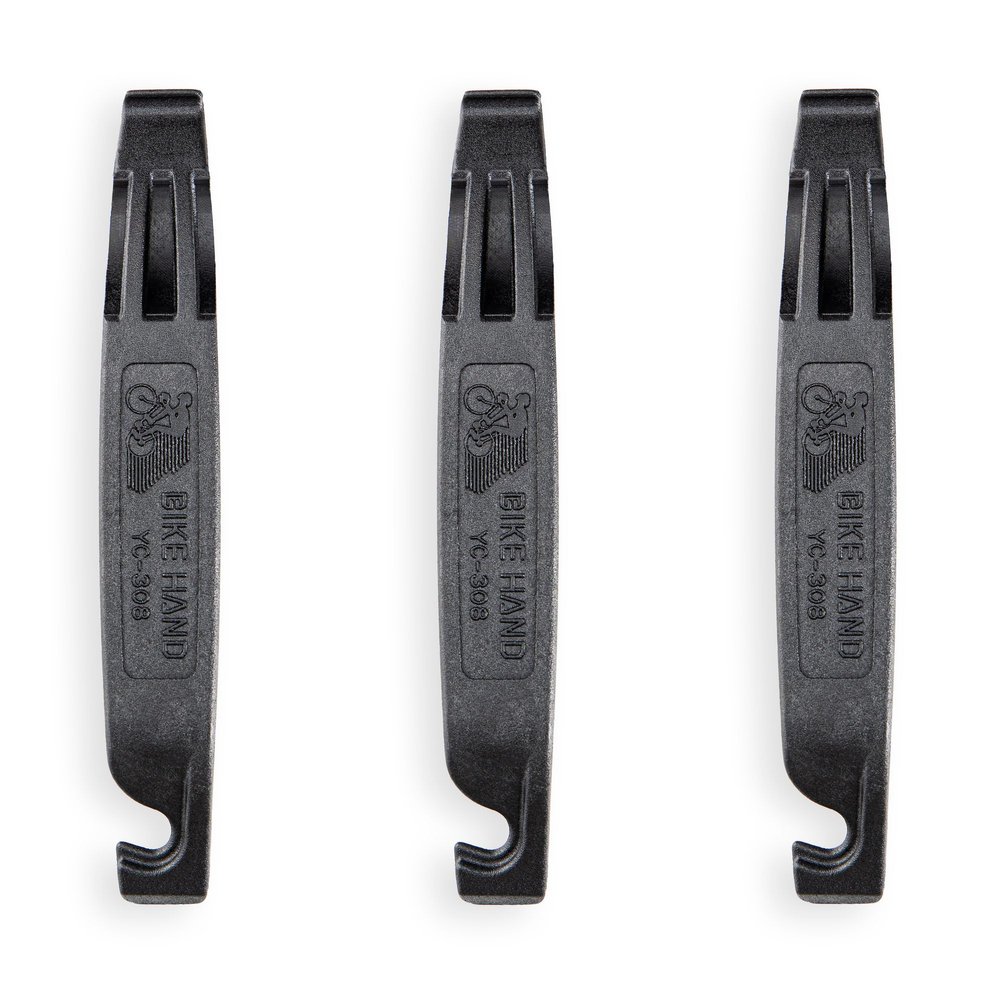 BikeHand Bike Bicycle Plastic/Metal Boosted/Steel Boosted Tool Tire Levers - Road Mountain MTB Bike Use - Great to Remove Tire at Ease and Replace The Tubes Without Damaging The Wheels - Standard